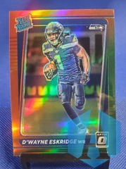 2021 Donruss Optic Preview Rated RC #P-255 D’wayne Eskridge Red Green Prizm SP